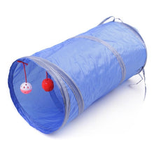 Load image into Gallery viewer, Hot 2/3/4/5 Holes 13 Colors Foldable Pet Cat Tunnel Indoor Outdoor Pet Cat Training Toy for Cat Rabbit Animal Play Tunnel Tube