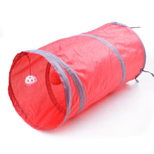Load image into Gallery viewer, Hot 2/3/4/5 Holes 13 Colors Foldable Pet Cat Tunnel Indoor Outdoor Pet Cat Training Toy for Cat Rabbit Animal Play Tunnel Tube