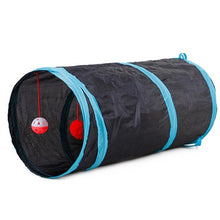 Load image into Gallery viewer, Hot 2/3/4/5 Holes 13 Colors Foldable Pet Cat Tunnel Indoor Outdoor Pet Cat Training Toy for Cat Rabbit Animal Play Tunnel Tube