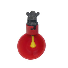 Load image into Gallery viewer, 1 Pcs Chicken Drinking Cup Automatic Drinker Chicken Feeder  Plastic Poultry Water Drinking Cups Easy Installation With Screws